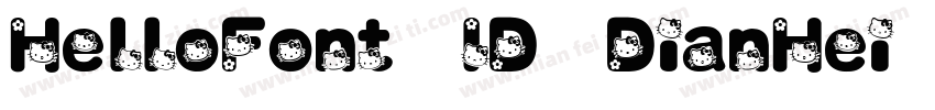 HelloFont ID DianHei EBJ字体转换
